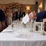 Elegant Acrylic Wedding Card Box by Ginger Ray
