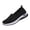 Black, variant on Women's Loafer Shoes Mesh Non Slip Slip On Casual Ballet Flat Nurse Walking Sneakers Knit Round Toe Casual Memory Foam Orthopedic Shoes Beige 5 Wide