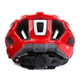 thumbnail image 2 of ZheElen Bike Helmet Taillight Riding Hat Male Rechargeable Safety Adjustable Protective Rear Light for Motorcycles Red Black 1Set, 2 of 6
