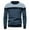 Navy, variant on Men's O-neck Sweater Soft Casual Sweaters for Men Classic Pullover Sweaters with Ribbing Edge On Seasonal Green 8(L)