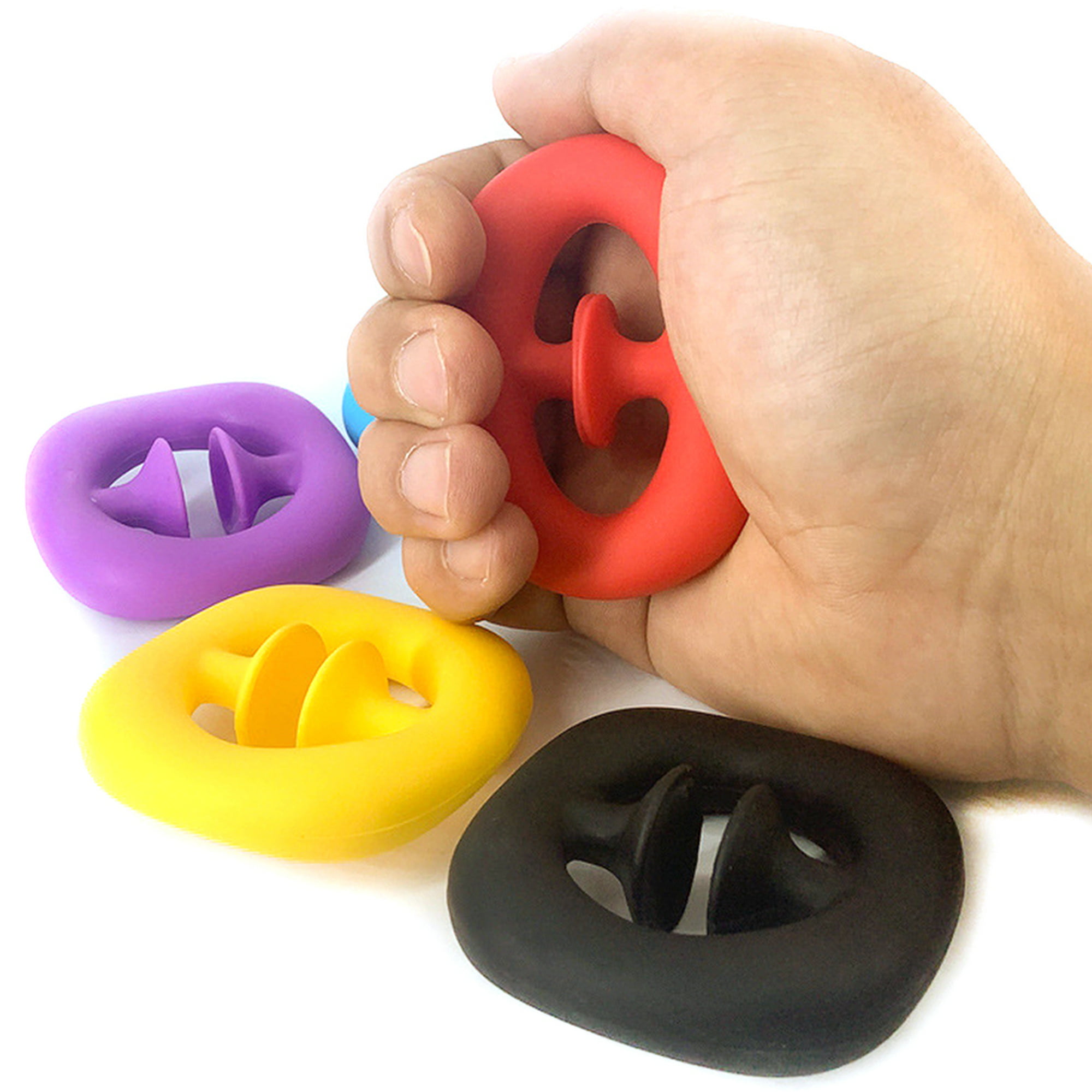 Snapper Sensory Fidget Spielzeug Handkraftspiel Squeezable Autism Stress Relief 