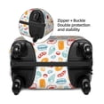 thumbnail image 4 of Daiia Fast Food 2 Luggage Cover, Thickened Washable Travel Luggage Covers, Elastic Unique Baggage Covers for 18-20 inch Luggage-Medium, 4 of 9