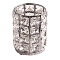 thumbnail image 1 of Brocha de Maquillaje de Cristal Soledad Almacenamiento para Tocador Plata L, 1 of 10