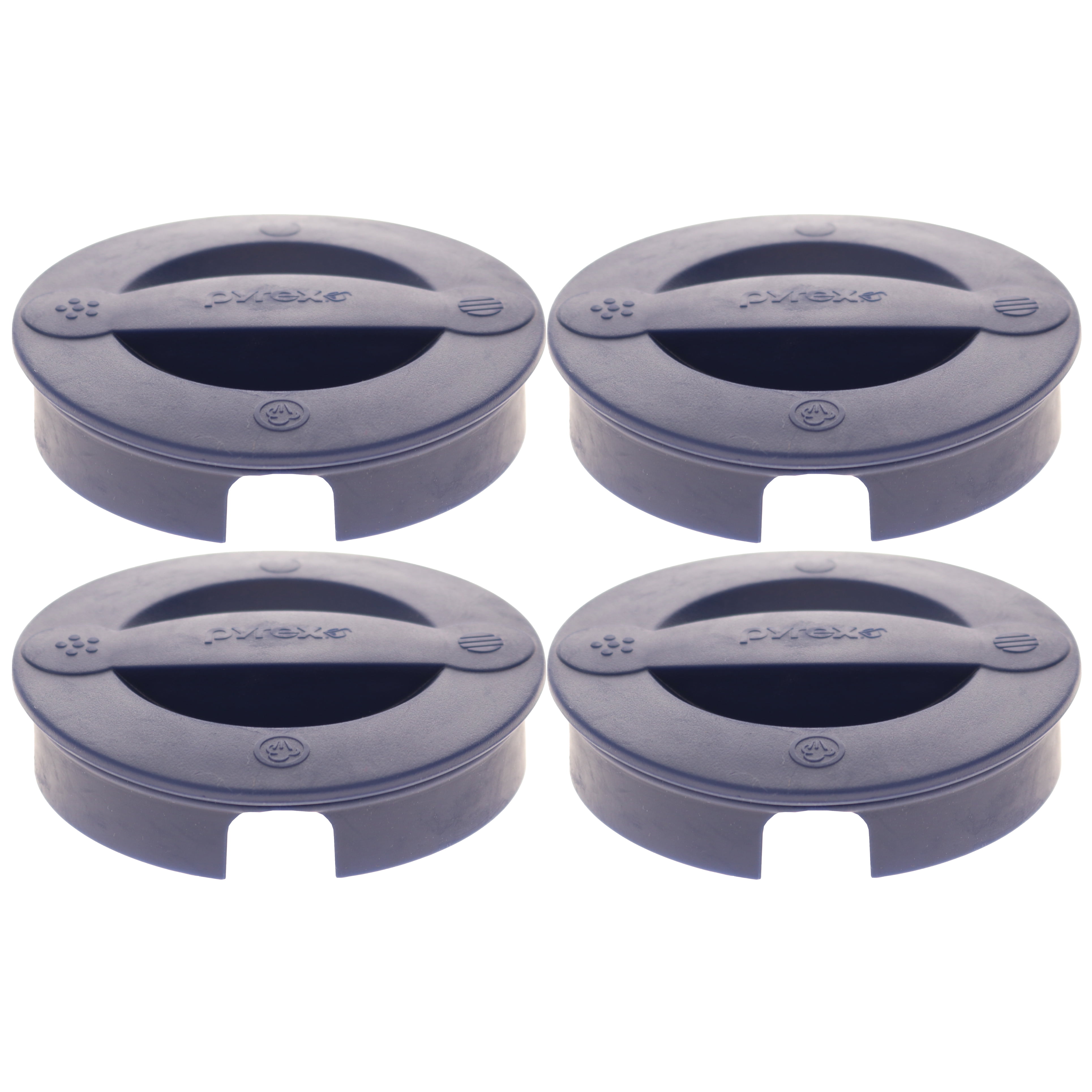 Pyrex 516RRDPC 2Cup Dark Blue Measuring Cup Replacement Lid Cover (4