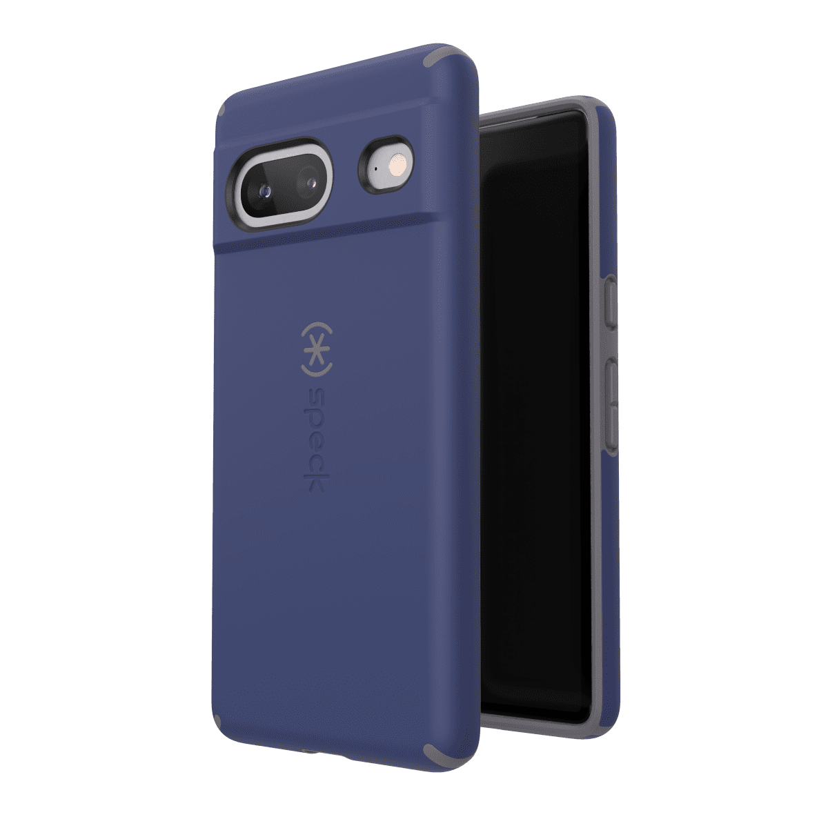 Speck ImpactHero Series Case for Google Pixel 7 - Prussian Blue/Cloudy Gray
