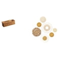thumbnail image 1 of Estuche para pañuelos de escritorio,Caja de pañuelos faciales de papel retro de madera,Tapa para caja de pañuelos,porta servilletas de papel facial,Manualidades de pared,Decoración para, 1 of 8