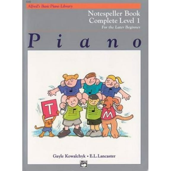 Pre-Owned Alfred's Basic Piano Library Notespeller Complete, Bk 1 : For the Later Beginner (Paperback) 9780739011966