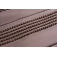 thumbnail image 7 of Vianney - Blossom Queen Size Reversible Comforter Set 5-Piece - Chic Grey and Rose Pink Textured Stripes - All-Season Warmth and Breathable Materials, 7 of 7