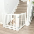 thumbnail image 4 of Primetime Petz 360° Configurable Freestanding Dog Gate with Door 24 in. White, 4 of 8