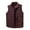 #06 Wine Heated Jackets Men and Women, variant on ZVAVZ My Recent Orders Plus Size Heated Vest for Men And Women 7 Zone Smart Heating Vest Usb Charging Warm Vest Smart Heating Jacket Stand Collar Vest Winter Heating Vest Heated Jackets for Men