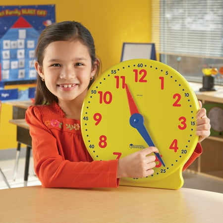 Learning Resources Big Time™ Learning Clocks 12-Hour Demonstration Clock