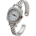 thumbnail image 3 of Blekon Collections Quartz Women's 27mm Case Cross Patterned Bangle Watch, 3 of 5