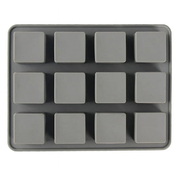 Soap Molds Chocolate Candy Molds Cake Decorating Square Cube Shape Bake Gift