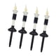thumbnail image 5 of Velas Alimentadas Por Energía Solar Para Exteriores, Candelabro Cónico LED Parpadeante A Prueba De Agua IP65, Luz Blanca Cálida, Sensor De Atardecer A Amanecer Para Patio, 5 of 7