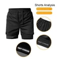 thumbnail image 7 of Bovxnpu Men's Clothing Set 2 Piece Outfits Tracksuit Sleeveless Crew Neck Men's Casual Button Shirt Pants Set, 7 of 7
