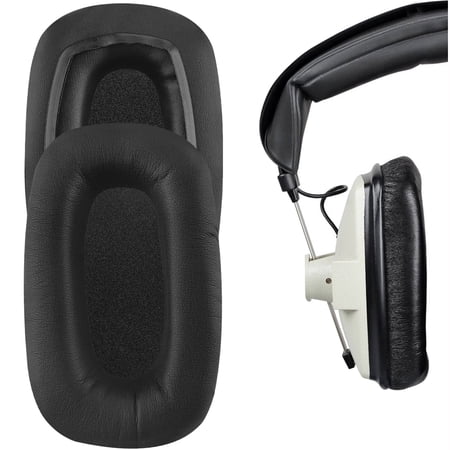 Geekria QuickFit Replacement Ear Pads Compatible with Beyerdynamic DT100 DT102 DT108 DT109 DT190 DT150 Headphones Ear Cushions Repair Parts (Black)