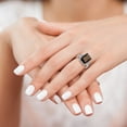 thumbnail image 6 of Sterling Silver Rhodium Smoky Quartz Ring, 6 of 6