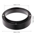thumbnail image 2 of Anillos de Dosificación Anillos de Dosificación de Polvo de Café de Aluminio Embudo con Accesorio de Cafetera de Repuesto Magnético Negro (53MM), 2 of 5