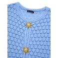 thumbnail image 4 of PRETTYGARDEN Women's Knit Sleeveless Sweater Vest with Gold Buttons, Sizes S-XXL, 4 of 6