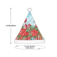 thumbnail image 3 of Cauagu Winter Birds on the Fence Pattern Christmas Hat for Kids,Xmas Holiday Hat Santa Hat for Boys & Girls Festive Headwear Accessories for Christmas/New Year/Holiday, 3 of 6