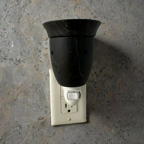Electric Wall Plug-In Ceramic Wax Warmer - Marble