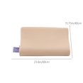thumbnail image 3 of Beautynvta Replacement Pillow Case for Memory Foam Neck Pillow, Antibacterials Waterproof Neck Pillow Case Cover, Breathable Soft Pillowcase for Hot Sleepers, 15.75''x23.62'', Khaki, 3 of 6