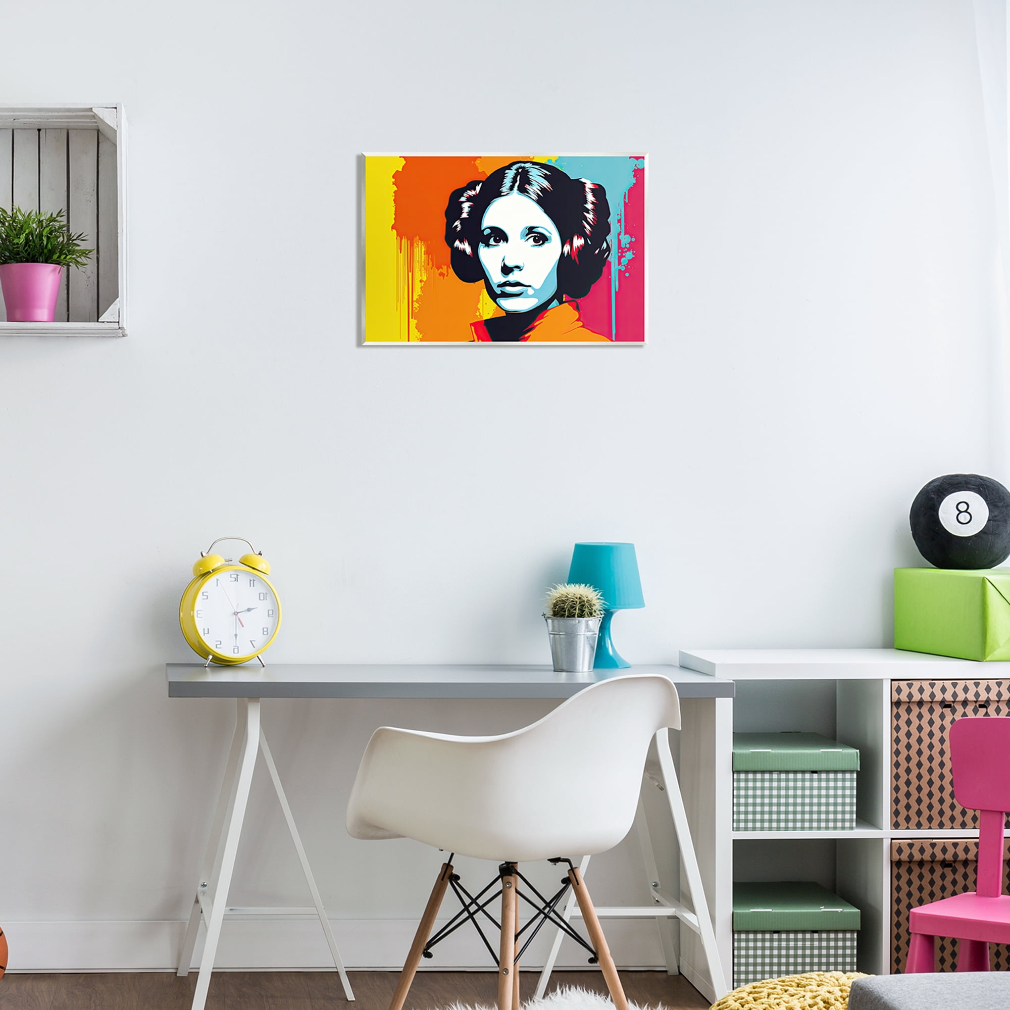 Stupell Industries Urban Pop Sci-Fi Woman Fairy Tales & Fantasy Painting Unframed Art Print Wall Art, 19 x 13