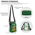 thumbnail image 6 of HELLHERO 4.33x1.97x7.09 Crossbody Bag, Men, Women with Vintage Cat, 6 of 7