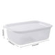 thumbnail image 4 of Xihbxyly Caja de Almacenamiento para Refrigerador, Contenedor Transparente Sellado de Gran Capacidad, Clasificación de Alimentos Frescos, Organización de La Cocina, Diseño Apilable, Ahorro de Espacio, 4 of 7