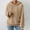 Brown, variant on WTXUE Women's Thickened Oversized Cable Knit Hoodie Fleece Lined Pullover Trendy Casual Pullover Sweatshirts for Cold Weather Long Sleeve Sweater Coat Warm Outfit Top Beige L
