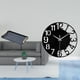 thumbnail image 2 of Elegante bandeja organizadora rectangular y reloj de pared acrílico silencioso para soluciones de servicio y control del en bares, oficinas y b, 2 of 8