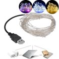 thumbnail image 2 of GRNSHTS USB Plug In 20/50/100 LED Fairy String Lights DIY Micro Copper Wire Xmas Party, 2 of 13