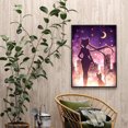 thumbnail image 4 of Cuadros Decorativos Juego completo de bordado estampado Moon Beauty Warrior DIY 11CT Kit de punto de cruz de algodón JShteea  Nuevos Originales, 4 of 8
