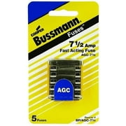 Bussmann Division BP/AGC-7-1/2-RP Agc-7-1/2 Auto Fuse