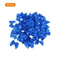 thumbnail image 3 of 50 Pcs Mini Ribbon Bow 1" Mini Fabric Satin Ribbon Flower Bows for Craft DIY Sewing Wedding Birthday Party Gift Wrap Bows Dark Blue, 3 of 6