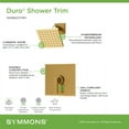 thumbnail image 6 of Symmons 369115Trm Duro Hydromersion Shower Only Trim Package - Bronze, 6 of 7