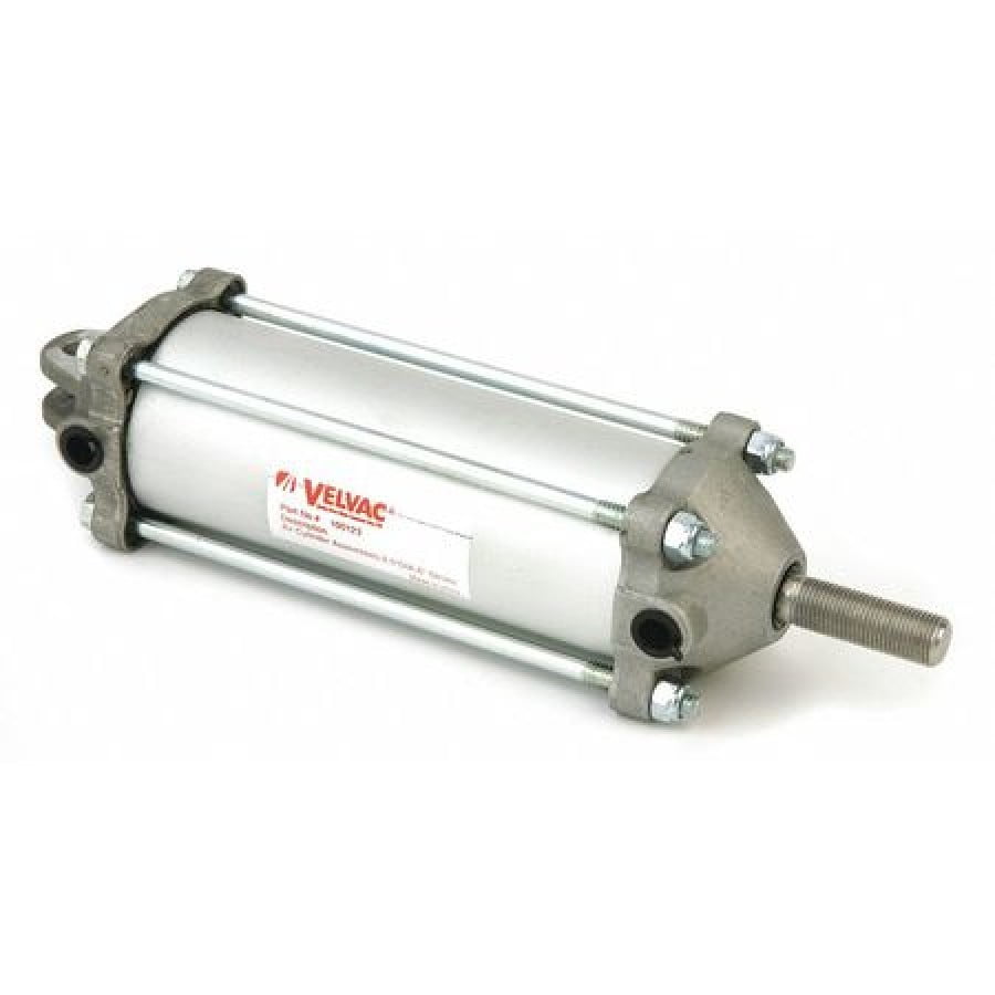VELVAC 100123 2-1/2" Bore Double Acting Air Cylinder 6" Stroke