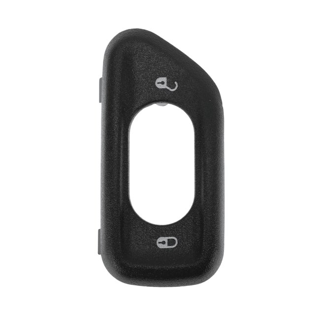Ofertas Únicas 1 Pc Cubierta del marco del interruptor de ventana del lado frontal izquierdo No.68185911AA Panel de control de puerta para Jeep Wrangler JK 2011-2018 Plástico Negro
