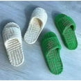 thumbnail image 4 of Towelling Slider Slippers For Women Girls Slip-on P Shoes Hold, 4 of 5
