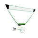thumbnail image 5 of Red de bádminton portátil, red deportiva plegable para patio trasero, playa, interior y exterior Con 2 raquetas, 5 of 8