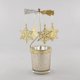 thumbnail image 1 of Raindrops 2Ud Candlestick Holder Dorado Giratorio Para De Fiesta Y Atmósfera Cálida, 1 of 7