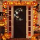 thumbnail image 5 of Corona Puerta Gato Halloween WDOplteas decoraciones Con Luces, 5 of 9