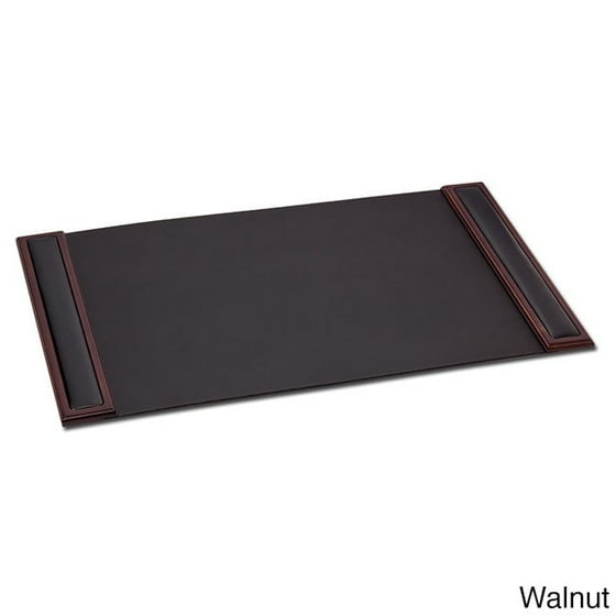 Dacasso 8000 Series 34 X 20 Inch Wood And Leather Desk Pad