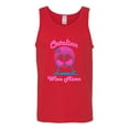 thumbnail image 2 of Catalina Wine Mixer Island Prestige Movie| Mens Pop Culture Graphic Tank Top, Red, 3XL, 2 of 4