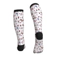 thumbnail image 2 of Bixox Cute Dog Print Compression Socks,Compression Socks Women & Men Circulation for Medical,Running,Athletic, 2 of 7