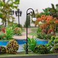 thumbnail image 3 of Bearachild Farola en miniatura decorativa a batería, de arena, decoración de edificios, poste de lámpara de jardín, modelos de luces Artesanía Modelo 3, 3 of 6