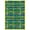 Green, variant on Joy Carpets Playful Patterns My Little Princess 5'4" x 7'8" Area Rug in Color Pink