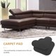 thumbnail image 4 of 10 Uds. Cintas para alfombras, pegatinas para alfombras, cinta para alfombras, pinzas de esquina reutilizables para el hogar y la Oficina, 4 of 5