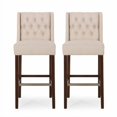 thumbnail image 4 of Counter Height Bar Stool Modern Minimalist Design with Metal Frame for Restaurants, Cafes, Home Bars and Apartments, 4 of 7