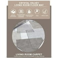 thumbnail image 6 of Summercome Area Rug Living Room Rugs,Simplicity Indoor Abstract Art Soft Fluffy Large Carpet with Low Shaggy for Bedroom Dining Room Home Office Decor Under Kitchen Table Washable (32"x64"), 6 of 9